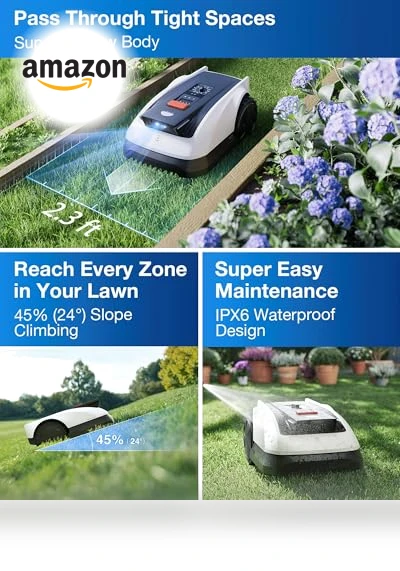 Robot Lawn Mower — Autonomous Lawn Care, ECOVACS