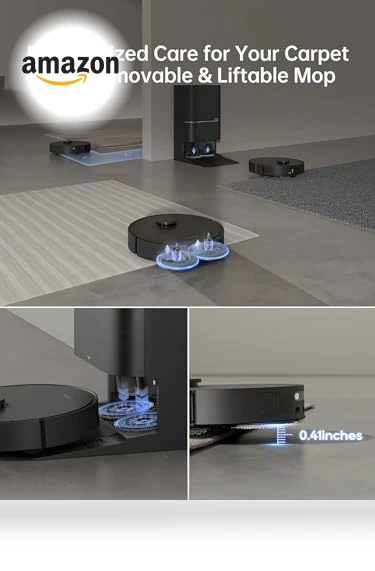 Robot Vacuum and Mop Combo — Vacuums, Dreame