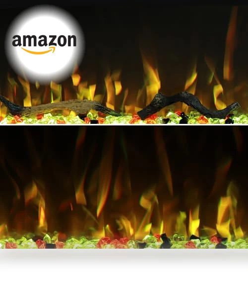 Smart Electric Fireplace Insert — Remotes & Thermostats, VINEMOUNT