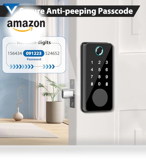 Smart Fingerprint Door Lock — Smart Home Security, TGCFING