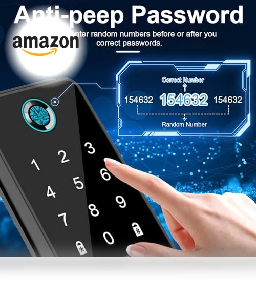 Smart Fingerprint Door Lock — Smart Home Security, icamdoor