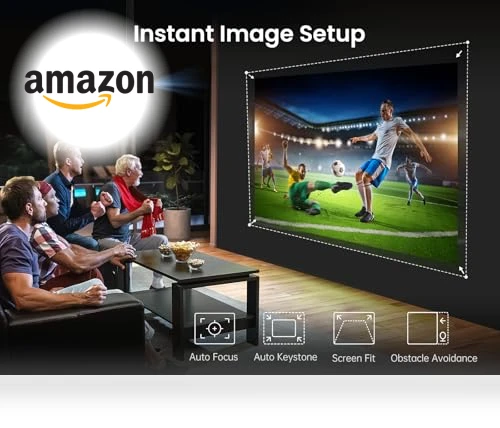 Smart Projector with Google TV — Home Theater Projectors, Yaber