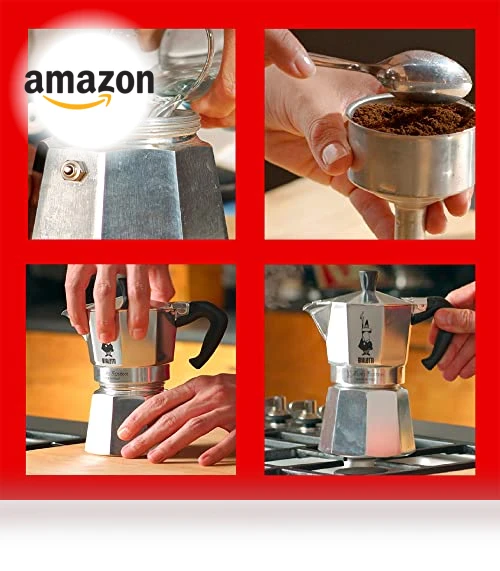 Stovetop Espresso Maker — Stovetop Moka Pots, Bialetti