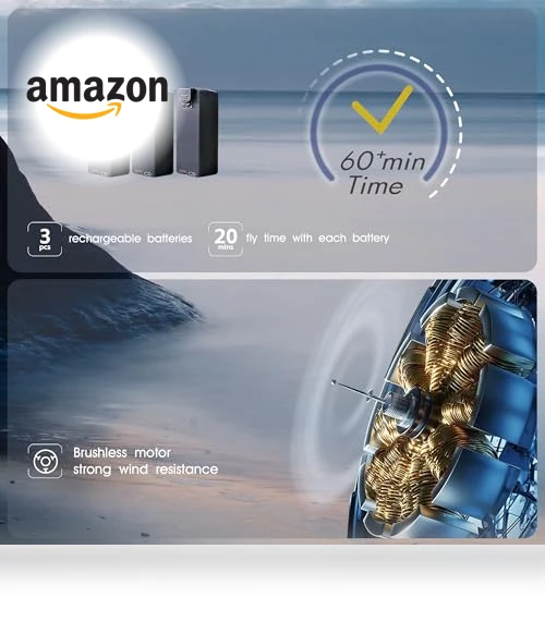 Super Endurance Foldable Drone with Camera — Drones, CHUBORY