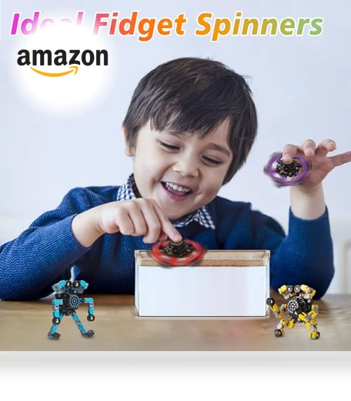 Transformable Fidget Spinners — Stress Relievers, Gokeey