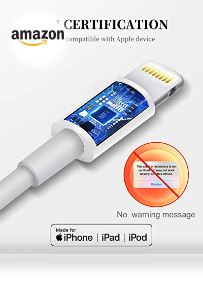 USB to Lightning Cable — Lightning, Uzento