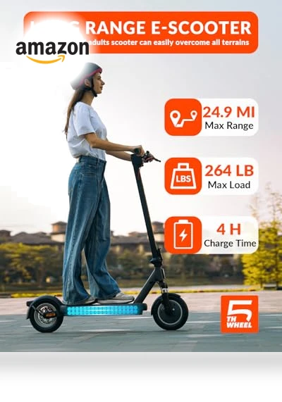 V40 PRO Electric Scooter — Electric Vehicles, 5TH WHEEL