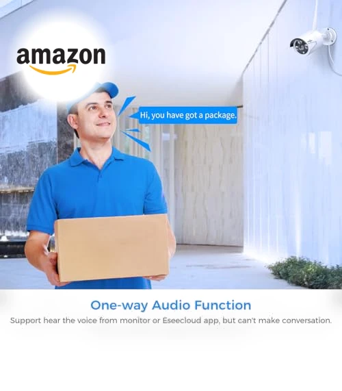 Wireless Security Camera System — Security Cameras, Hiseeu