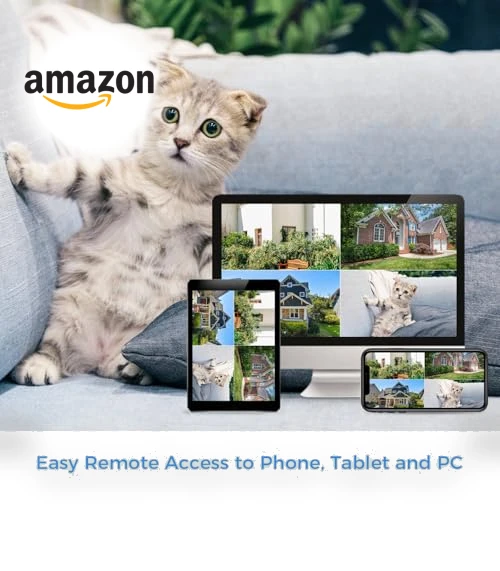 Wireless Security Camera System — Security Cameras, Hiseeu