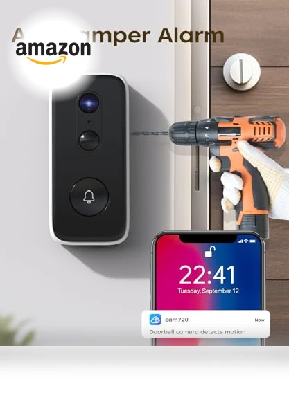 Wireless Video Doorbell Camera — Smart Home Security, JOOAN