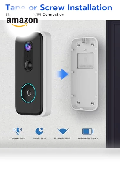 Wireless Video Doorbell Camera — Smart Home Security, JOOAN