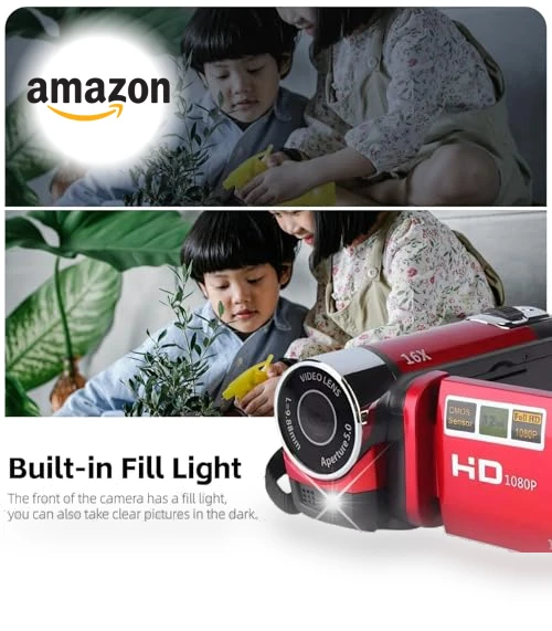 1080P 16MP DV Camera Vlogging Camera Recorder — Camcorder, Yoidesu