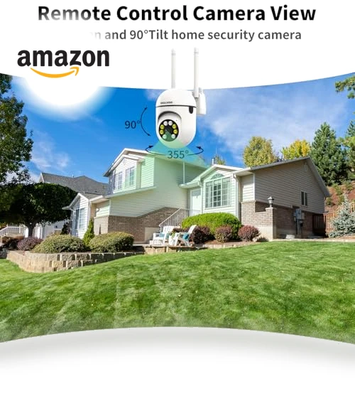 2.5K WiFi Security Camera — Smart Home Security, EKOLVOSK