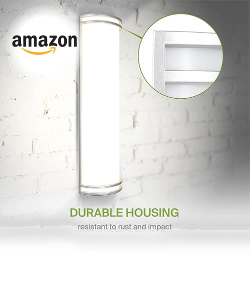 24 Inch Smart RGBW LED Outdoor & Indoor Wall Mount Light Fixture — Garden Illumination, ASD