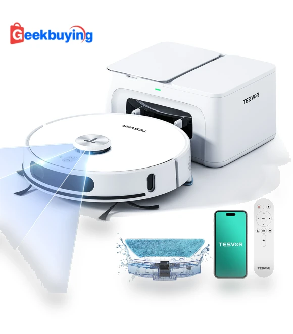 3-in-1 Robot Vacuum Cleaner — Smart Cleaning Robots, Tesvor