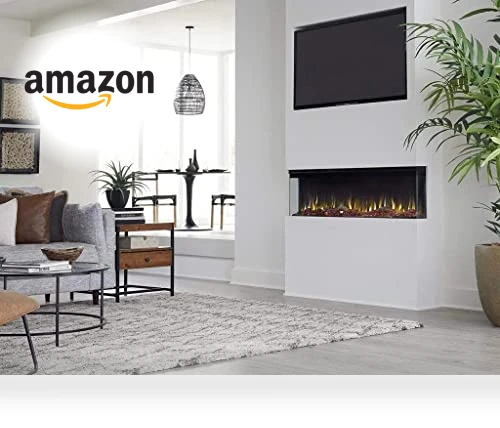3-Sided Smart Electric Fireplace — Electric Heating Solutions, Touchstone