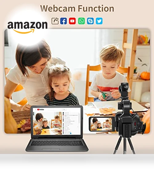 6K 64MP Video Camera Camcorder — Camcorder, DSIPSN