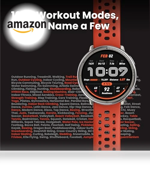 Active 2 Smart Watch — Smartwatches, Amazfit
