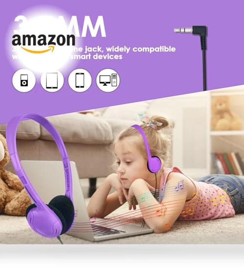 Class Set Headphones for Kids Students — In-Ear Headphones, ZNXZXP