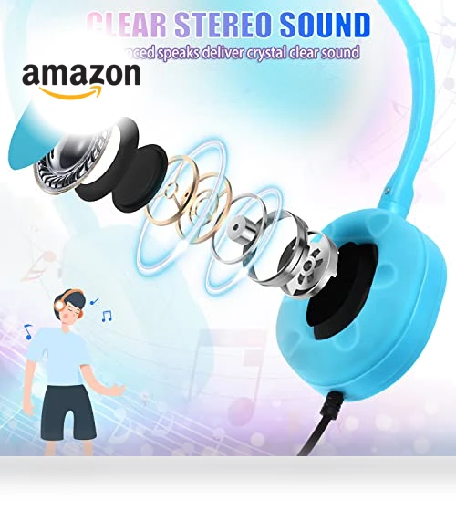 Classroom Kids Headphones Bulk Pack — In-Ear Headphones, CN-Outlet