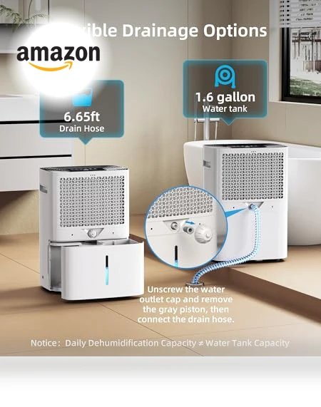 Dehumidifier for Home and Basement — Air Moisture Control