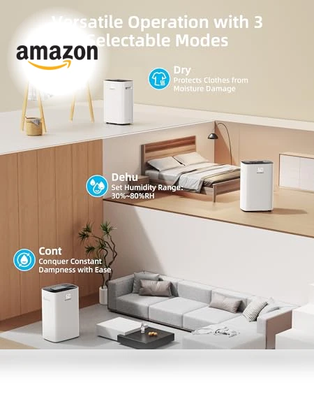 Dehumidifier for Home and Basement — Air Moisture Control