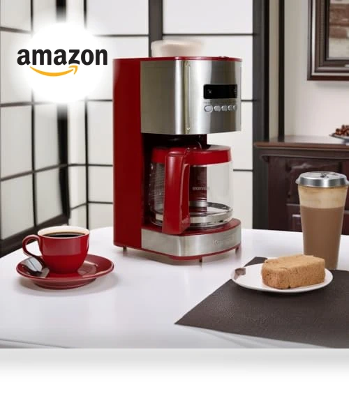 Drip Coffee Maker - 12 Cup Programmable Cafe Machine — Coffee Makers, Koolatron