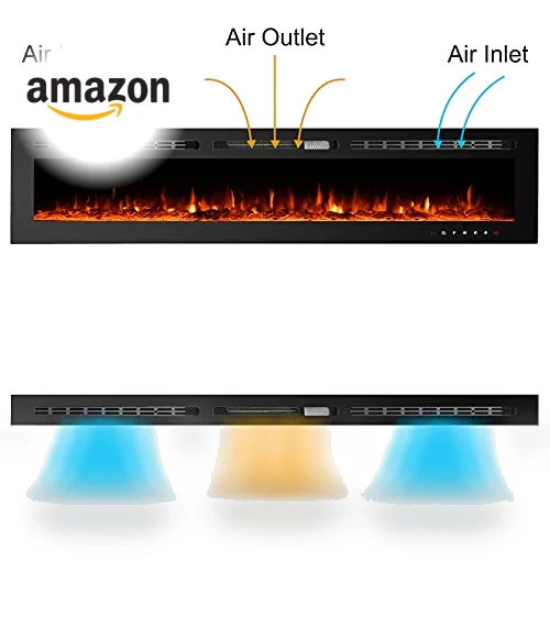 Electric Fireplace Insert — Electric Heating Solutions, CharaVector