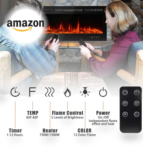 Electric Fireplace Insert — Electric Heating Solutions, CharaVector