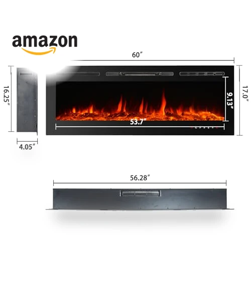 Electric Fireplace Insert — Electric Heating Solutions, CharaVector