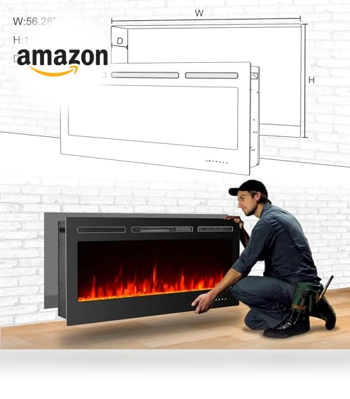 Electric Fireplace Insert — Electric Heating Solutions, CharaVector