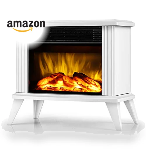 Electric Mini Fireplace Heater — Portable Heating Solutions, DONYER POWER