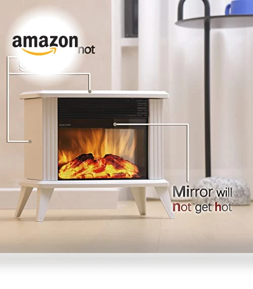Electric Mini Fireplace Heater — Portable Heating Solutions, DONYER POWER