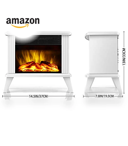 Electric Mini Fireplace Heater — Portable Heating Solutions, DONYER POWER
