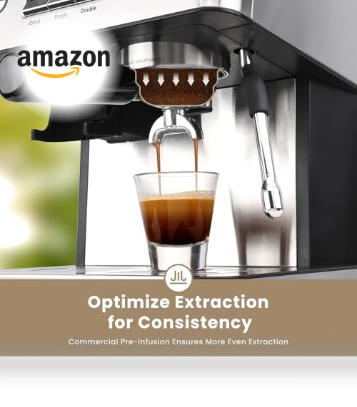 Espresso Machine with Grinder — Coffee & Espresso Combos, Gevi