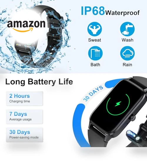 Fitness Activity Tracker Smartwatch — Smartwatches, Soudorv