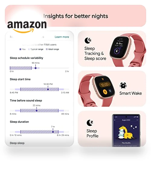 Fitness Smartwatch with Daily Readiness, GPS, 24/7 Heart Rate — Smartwatches, Fitbit