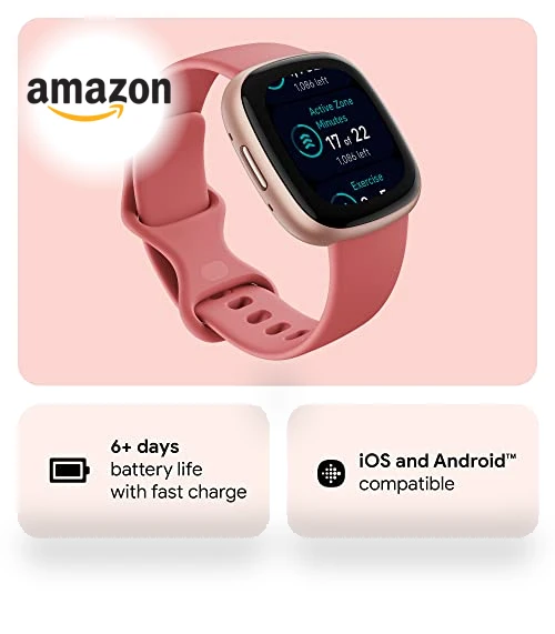 Fitness Smartwatch with Daily Readiness, GPS, 24/7 Heart Rate — Smartwatches, Fitbit