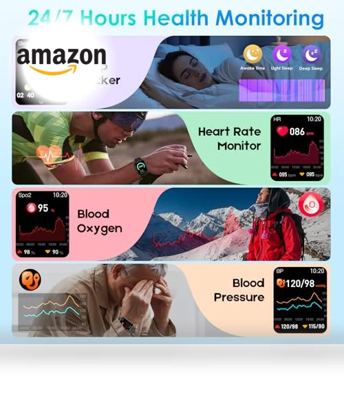 Fitness Tracker Smart Watch — Smartwatches, Yhwens