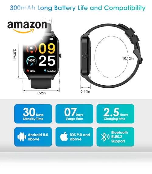Fitness Tracker Smart Watch — Smartwatches, Yhwens