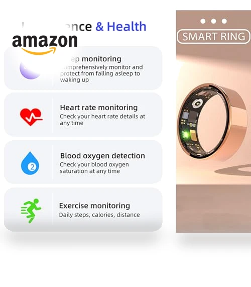 Fitness Tracking Smart Ring — Smart Rings, HitTopss