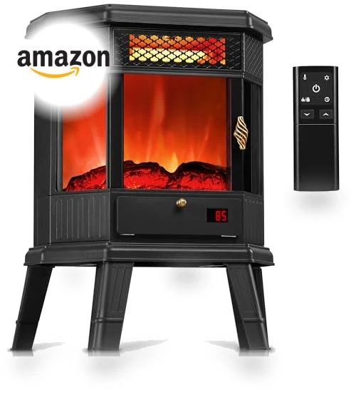 Freestanding Fireplace Stove — Portable Heating Solutions, RealSmart