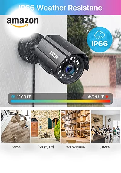 Home Security Camera System — Outdoor Security Cameras, ZOSI