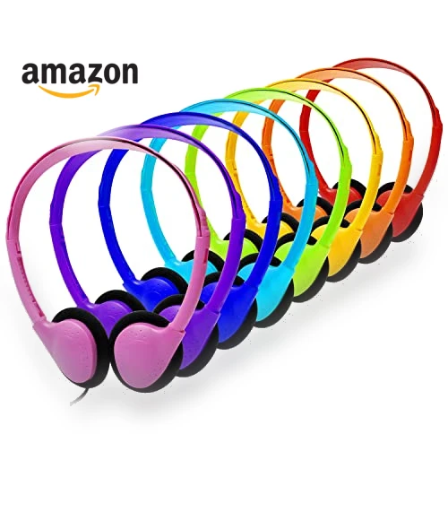 Kids Headphones Bulk Pack — In-Ear Headphones, CN-Outlet