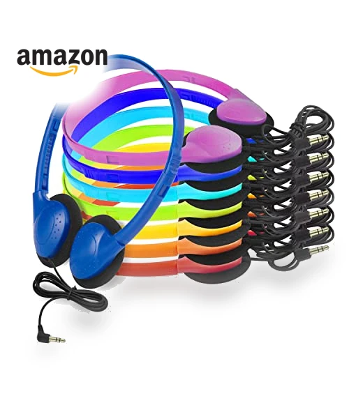 Kids Headphones Bulk Pack — In-Ear Headphones, CN-Outlet