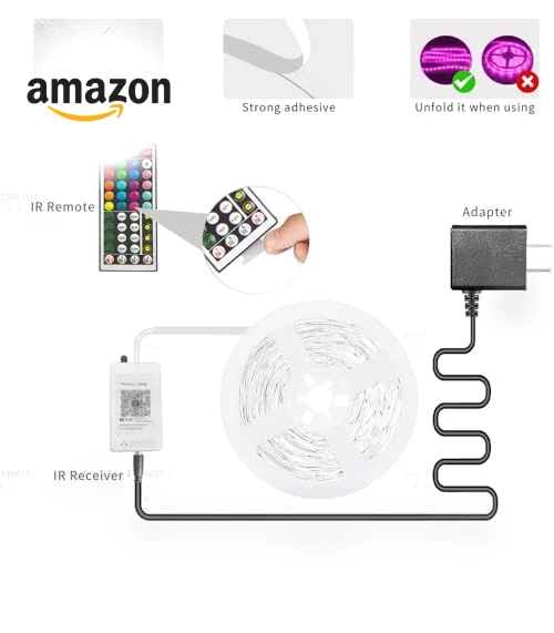 LED Strip Lights RGB Music Sync — LED, KSIPZE