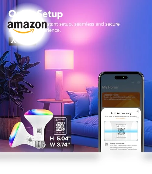Matter Smart Light Bulb — LED, OREiN