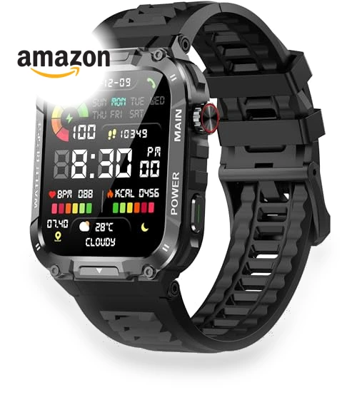 Military Smart Watch with Call Function — Smartwatches, Nihemin