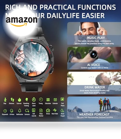 Military Smart Watch — Smartwatches, Jdcrsj