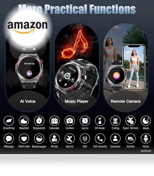 Military Smart Watch — Smartwatches, Jdcrsj